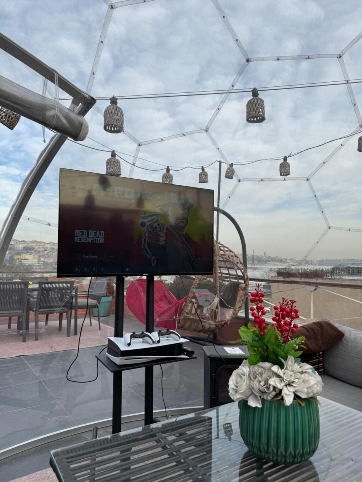 Waterfront Apartment By The Tram - Terrace With Dome & Golden Horn View In Fatih Isztambul Kültér fotó